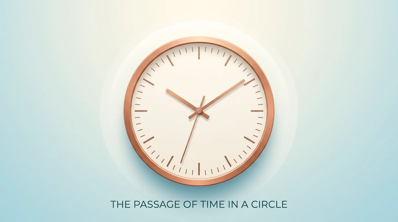 Stylised illustration of a 24 hour clock representing the official cooling-off window before exclusion ends
