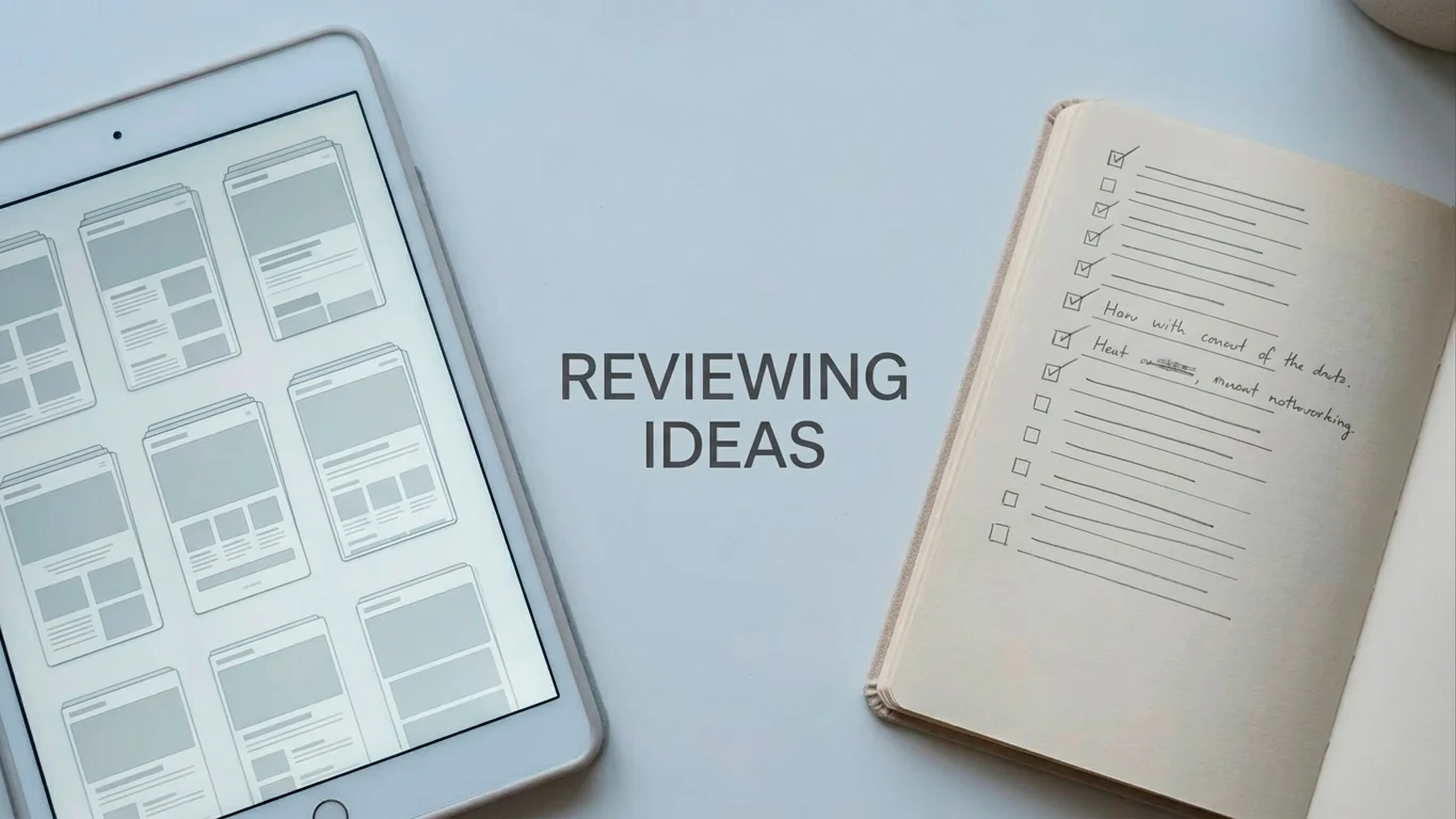 Editorial scene of a screenshot folder representing pre-deposit documentation