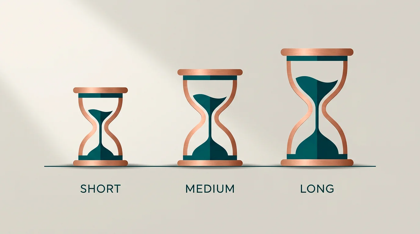 Comparison illustration of the three GamStop exclusion lengths of six months, one year and five years